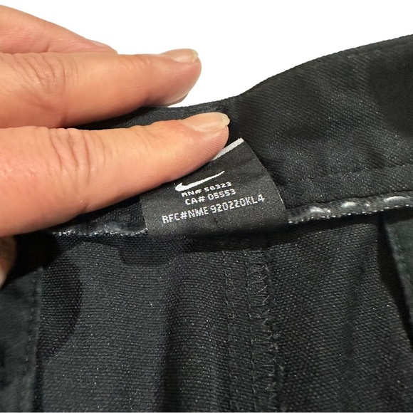 Nike Golf Dri-Fit Men Black Performance Chino Shorts Sz 38x10 Quick Dry Stretch - Picture 4 of 14